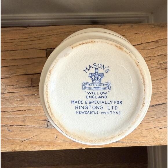 Mason's Willow England Ironstone Blue and White - Picture 2 of 4